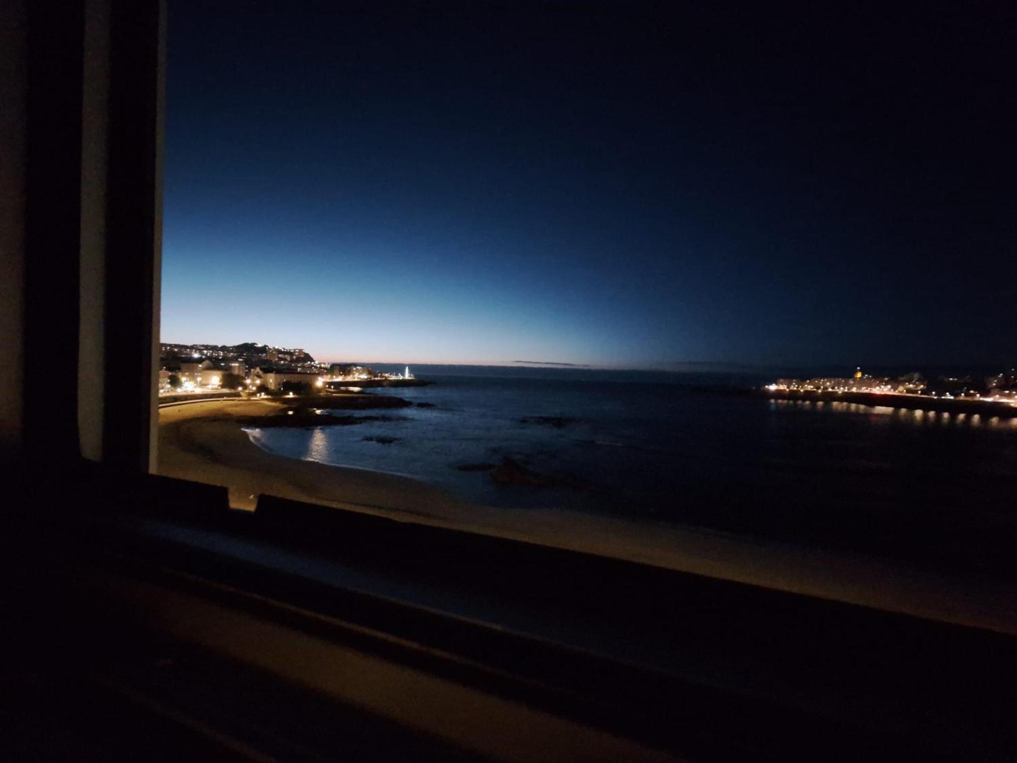 Vivienda Con Increibles Vistas A La Playa De Riazor Apartamento Corunha Exterior foto