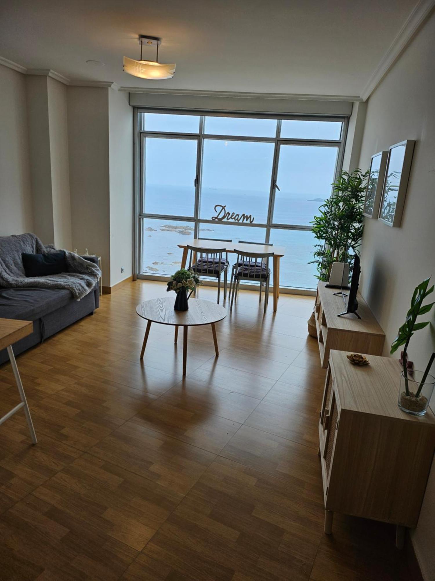 Vivienda Con Increibles Vistas A La Playa De Riazor Apartamento Corunha Exterior foto