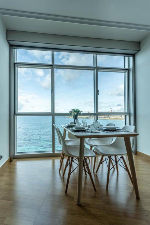 Vivienda Con Increibles Vistas A La Playa De Riazor Apartamento Corunha Exterior foto